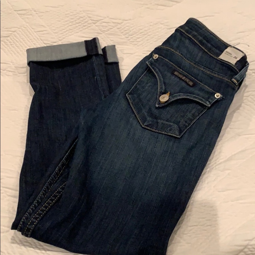 Hudson cropped straight cuffed